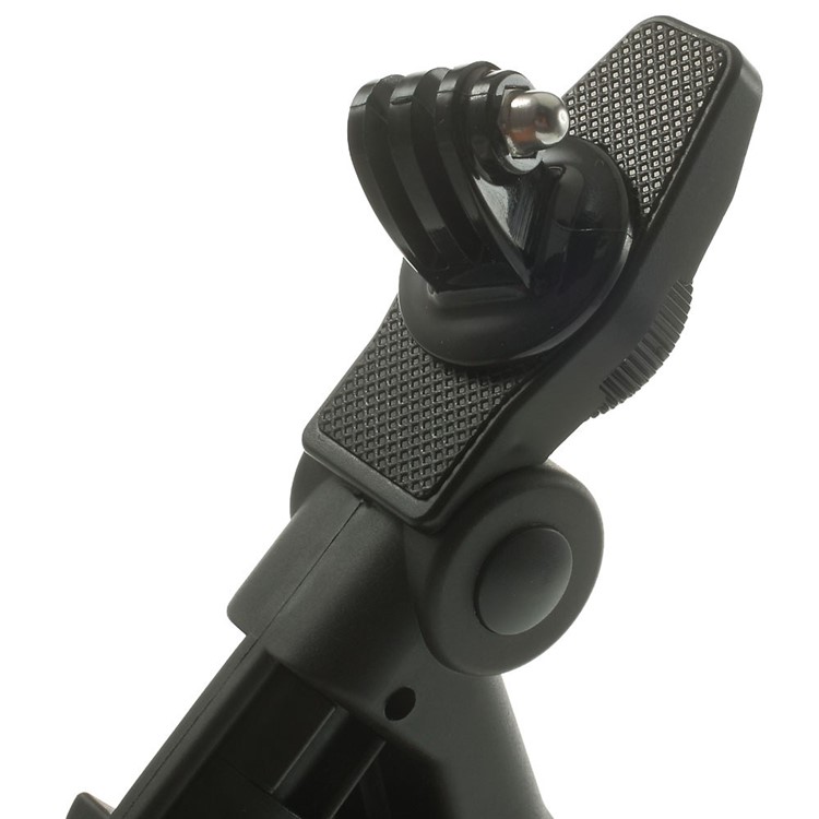 Black Foldable Pistol Style Grip Tripod w/ Mount Adapter for Gopro Hero 2 3 3+-8