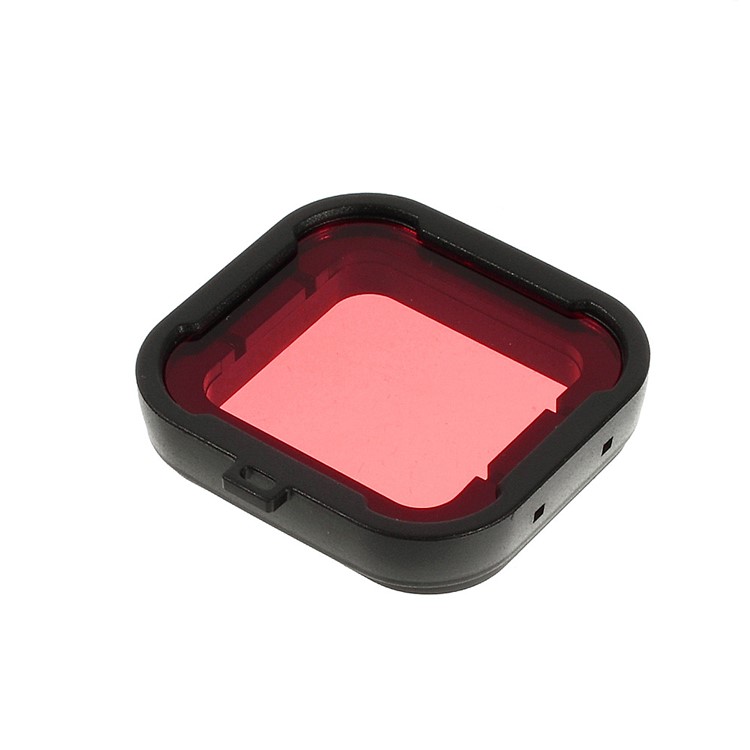 Red Snap-on Dive Housing Filter Water Color Correction for Gopro Hero 3+-3