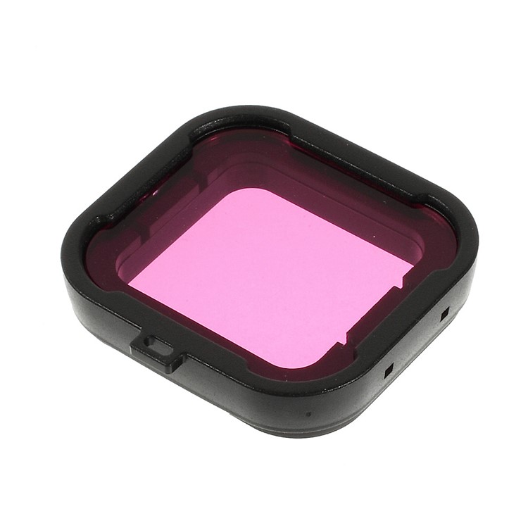 Purple Snap-on Dive Housing Filter Water Color Correction for Gopro Hero 3+-2