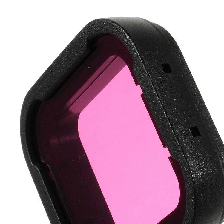 Purple Snap-on Dive Housing Filter Water Color Correction for Gopro Hero 3+-3