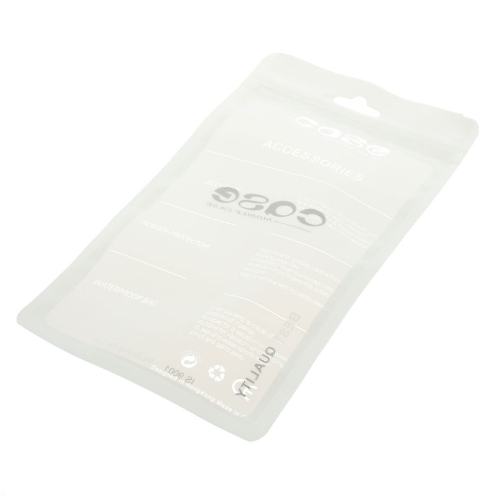 Blanc 50pcs / Lot Sac D'emballage Zipplock Étanche Pour Le Boîtier De Téléphone, Taille: 17.5 X 10.5cm-2