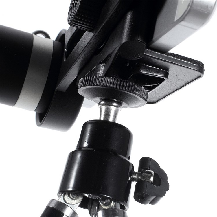 8X Zoom Mobile Phone Telescope Camera Lens + Mini Tripod + Adjustable Holder-6
