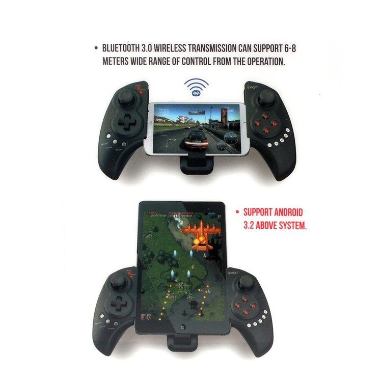 iPega PG-9023 Wireless Bluetooth Telescopic Game Controller Gamepad Joystick for iOS Android Devices-9