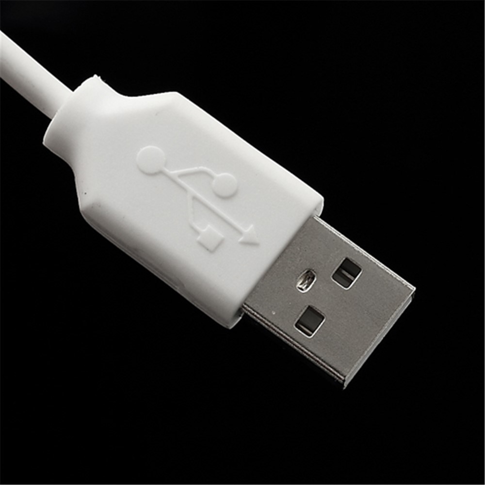 4 Port Hi-Speed USB 2.0 HUB w/ ON/OFF Switch for Laptop PC - White-4