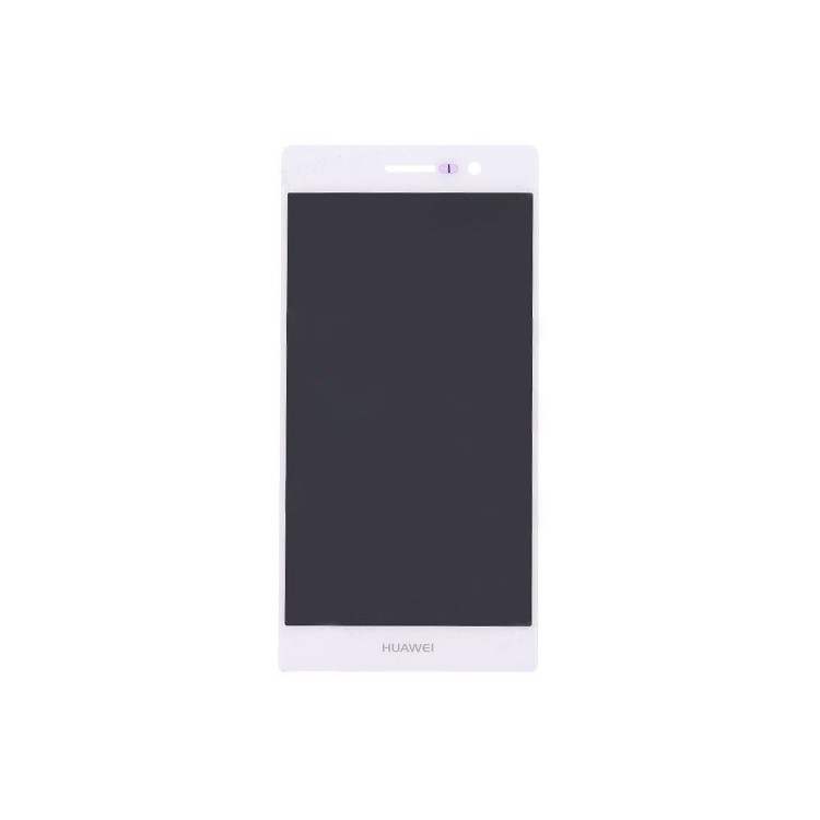 LCD Screen and Digitizer Assembly for Huawei Ascend P7 - White-1