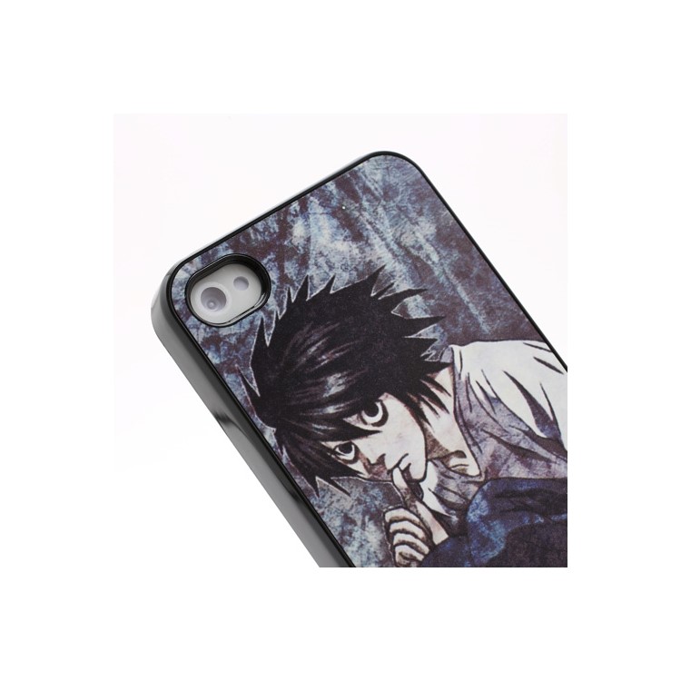 Death Note Anime L Lawliet Metal Hard Cover Case for iPhone 4 4S-4