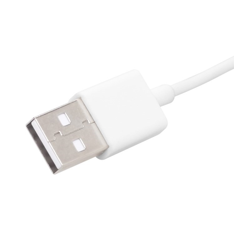 YellowKnife MFi Certified IOS7 1M 30pin USB Sync Charger Round Cord for iPhone 4S 4 iPad 2 3 iPod Touch 3 4 - White-4