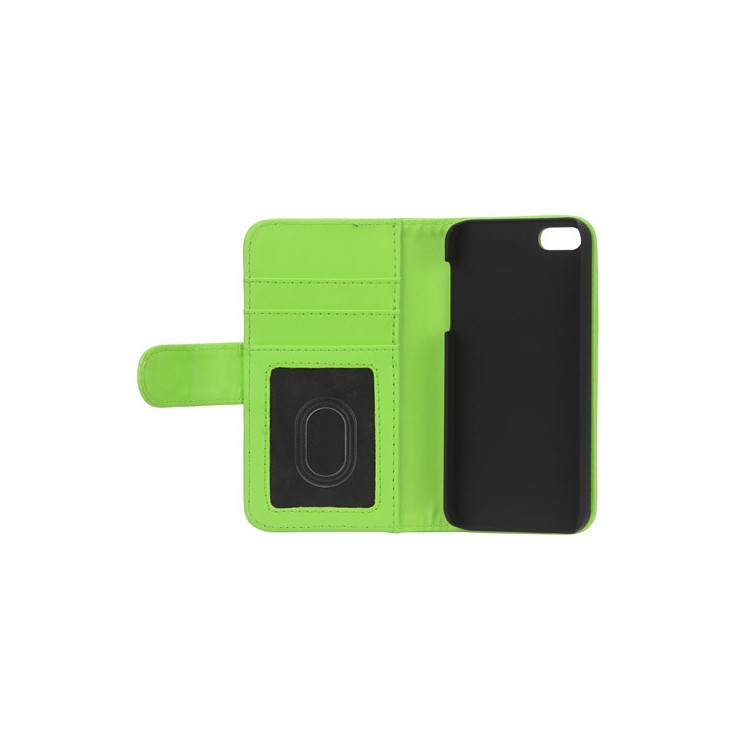 Wallet Leather Flip Credit Card Case Cover for iPhone 5 - Green-3