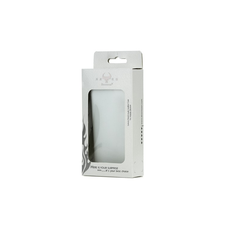 Doormoon Genuine Real Wallet Leather Case for iPhone 5 with Stand - White-6