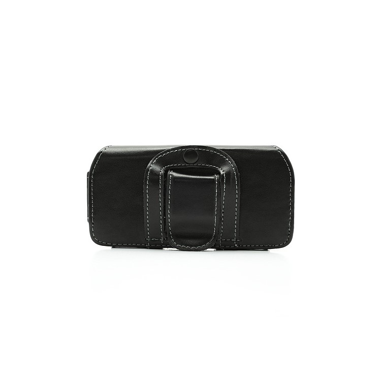 Horizontal Belt Clip PU Leather Holster Pouch Case for iPhone 5 5s 5c-2