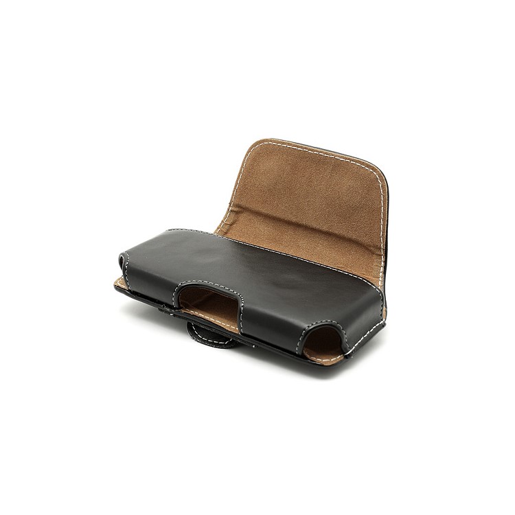 Horizontal Belt Clip PU Leather Holster Pouch Case for iPhone 5 5s 5c-5