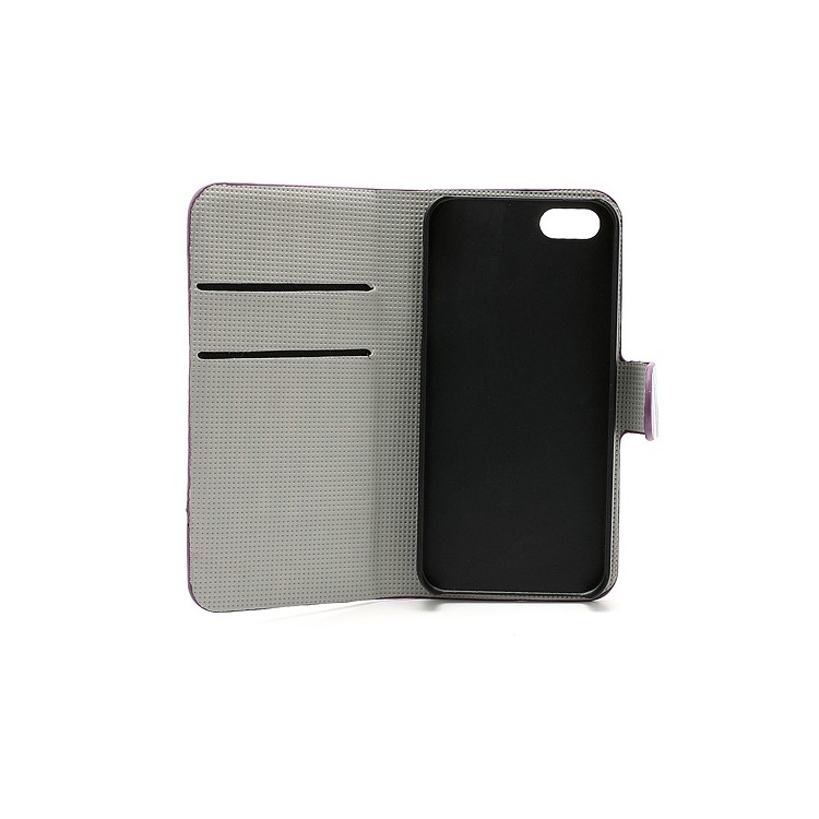 Meteor Shower Wallet Leather Case Cover with Stand for iPhone 5-7