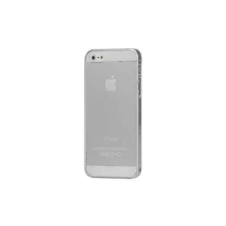 Ultra Thin 0.5mm Frosted Protective Hard Case Cover for iPhone 5 - Translucent-1
