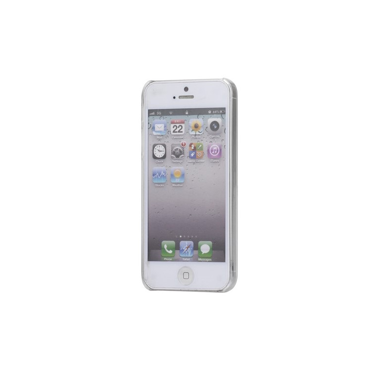Ultra Thin 0.5mm Frosted Protective Hard Case Cover for iPhone 5 - Translucent-2