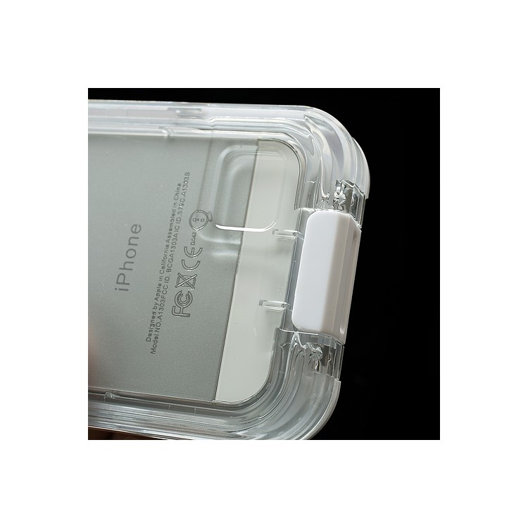 IPX-8 Universal Waterproof Case Cover for iPhone 5 4S 4 + Neck Strap - White-6
