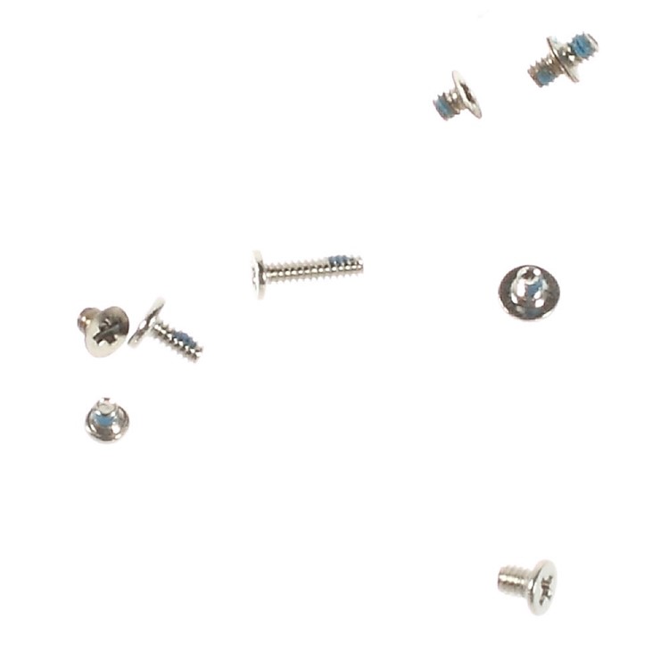OEM Iron Plate + Home Button + Front Camera with Sensor Flex Cable + Front Camera Holder + Sensor IC Holder + Home Button Flex Cable + Earpiece Mesh + Earpiece + Earpiece Bracket + Screws for iPhone 5-9