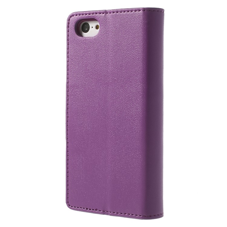 Purple Mercury Goospery Sonata Stand Leather Magnetic Case for iPhone 5c-2