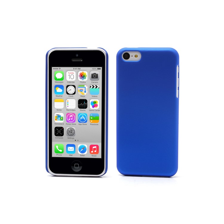 

Dark Blue for iPhone 5c Rubber Coating Hard Back Cover, iPhone 5c