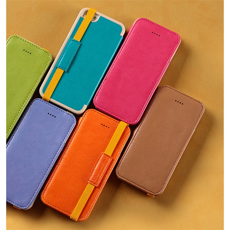 Rose KLD My Love Series PU Leather Wallet Case for iPhone 5s 5