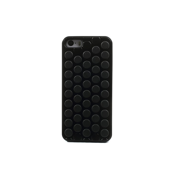 Pop Pop Pop Sound Bubble Wrap Case Shell for iPhone 5s 5 - Black