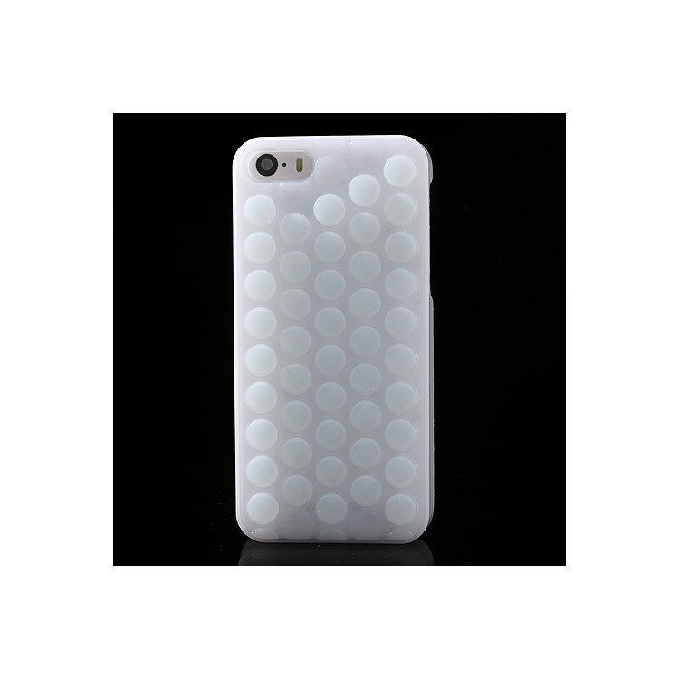 Bestselling Novelty Bubble Wrap Pop Sound for iPhone SE 5s 5 Hybrid Cover White whole sale TVC