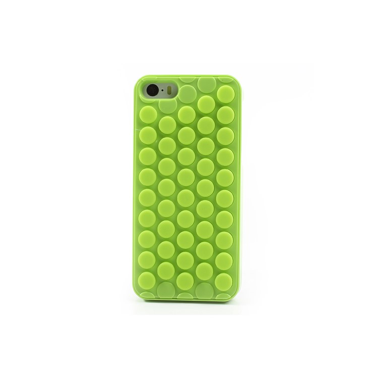 Novelty Bubble Wrap Pop Case Hybrid Cover for iPhone SE 5s 5