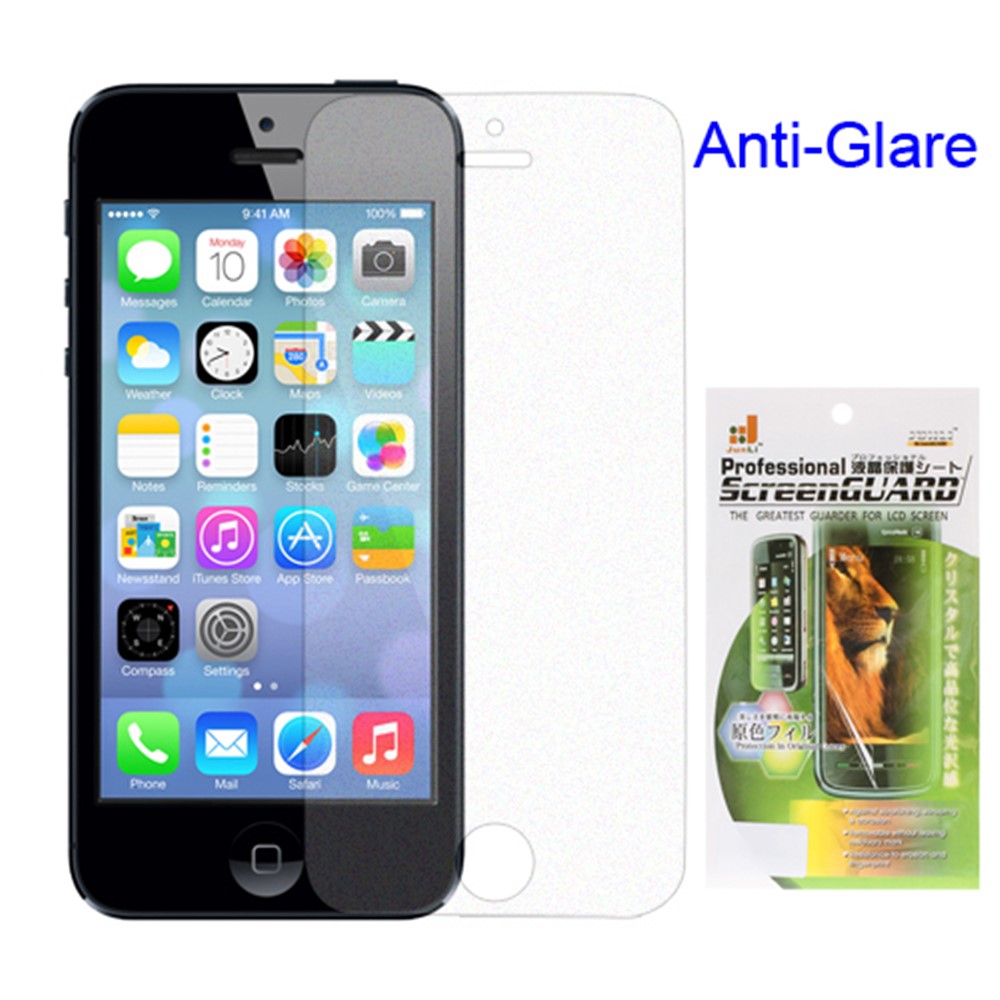 For iPhone 5S Anti-Glare Screen Guard Film (with Package)-1