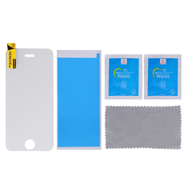 Baseus for iPhone 5s 5c 5 2.5D 0.3mm Tempered Glass Screen Protector (Arc Edge)-12