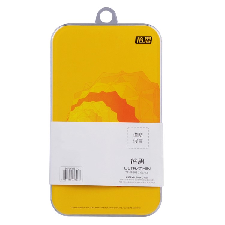 Baseus for iPhone 5s 5c 5 2.5D 0.3mm Tempered Glass Screen Protector (Arc Edge)-14