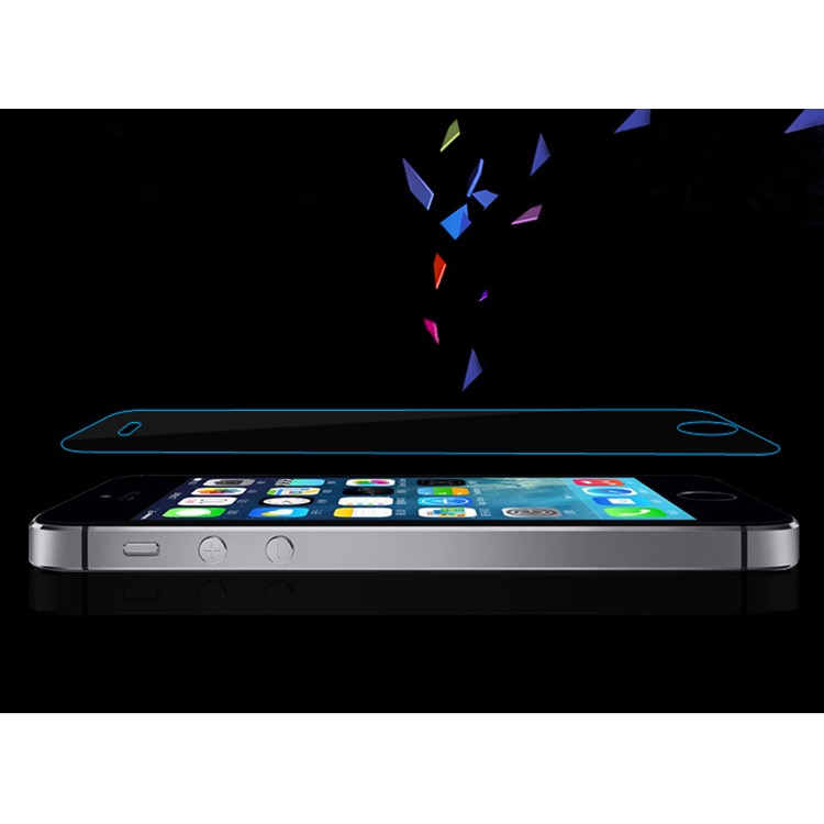 Baseus for iPhone 5s 5c 5 2.5D 0.3mm Tempered Glass Screen Protector (Arc Edge)-5