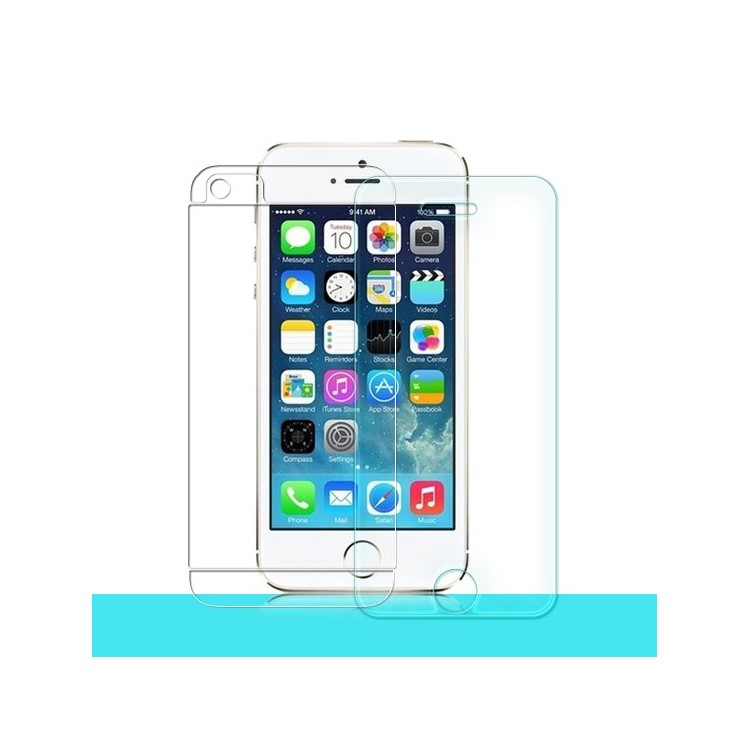 Nillkin for iPhone 5 5s Amazing H Nanometer Anti-Explosion Straight Edge Tempered Glass Screen Film( Suite Edition)-1