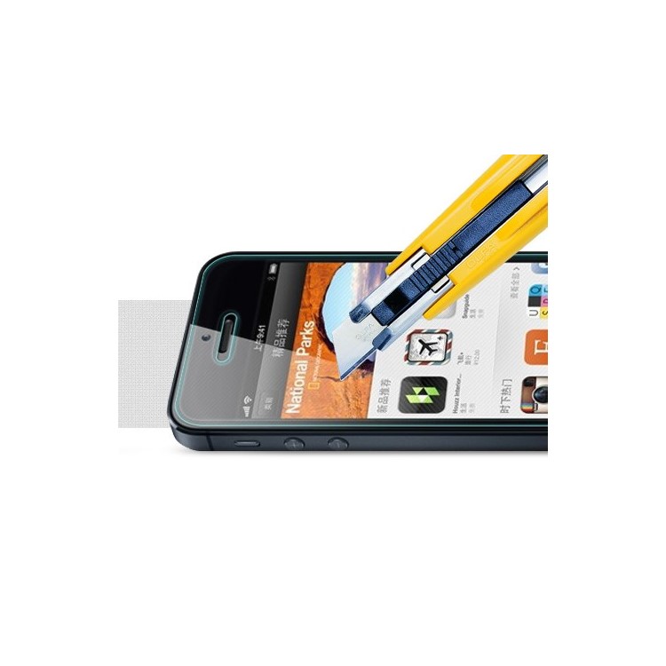 Nillkin for iPhone 5 5s Amazing H Nanometer Anti-Explosion Straight Edge Tempered Glass Screen Film( Suite Edition)-3