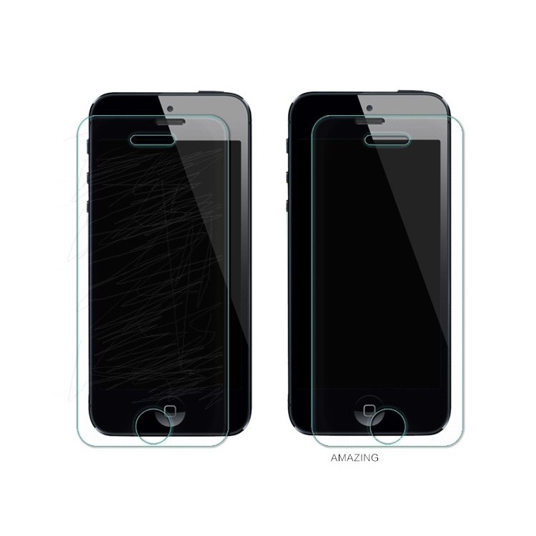 Nillkin for iPhone 5 5s Amazing H Nanometer Anti-Explosion Straight Edge Tempered Glass Screen Film( Suite Edition)-4