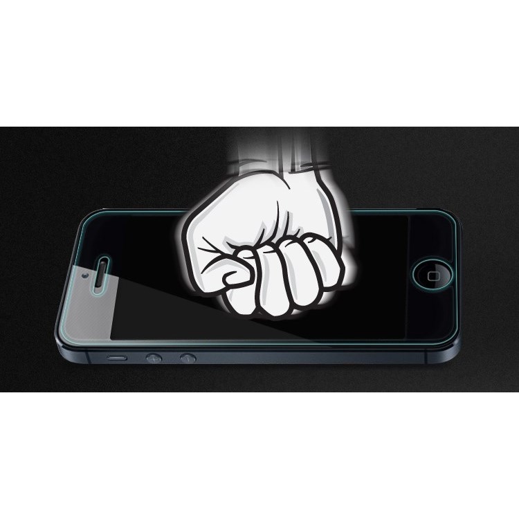 Nillkin for iPhone 5 5s Amazing H Nanometer Anti-Explosion Straight Edge Tempered Glass Screen Film( Suite Edition)-6