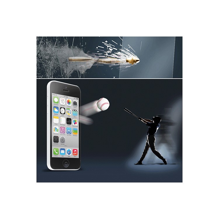 For iPhone 5s 5 BUFF Armor Ultimate Shock Absorption Screen Protector Film-6
