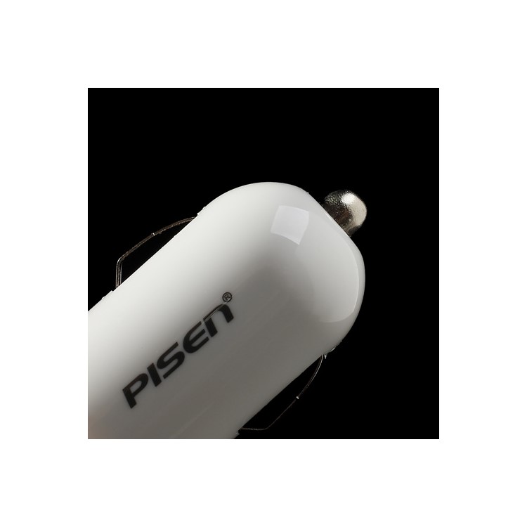 Pisen 5V 1A USB Car Charger Adapter for iPhone 5s 5c 5 4S 4 3GS iPod-4