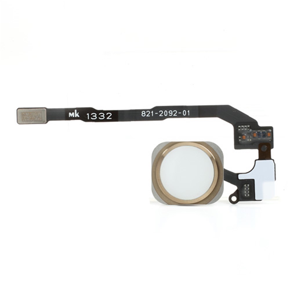 Champagne Gold for iPhone 5s Home Button with PCB Membrane Flex Cable (OEM)-1