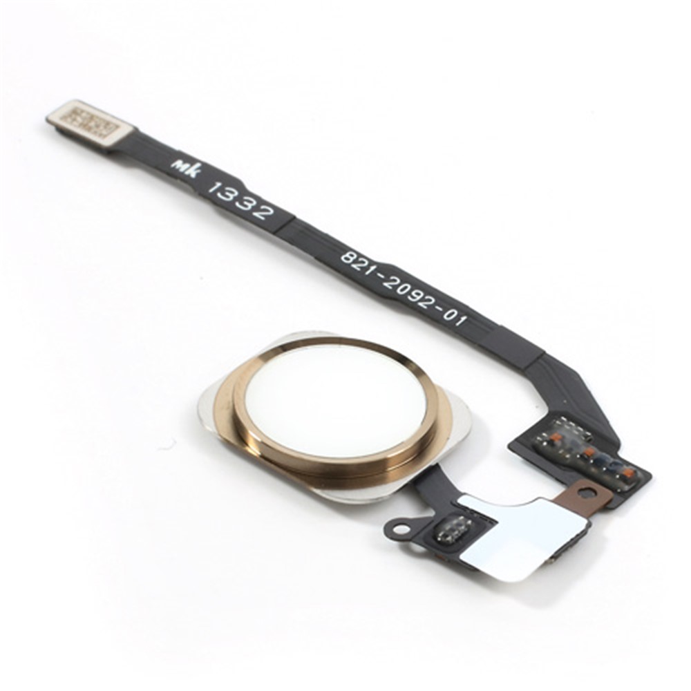 Champagne Gold for iPhone 5s Home Button with PCB Membrane Flex Cable (OEM)-3