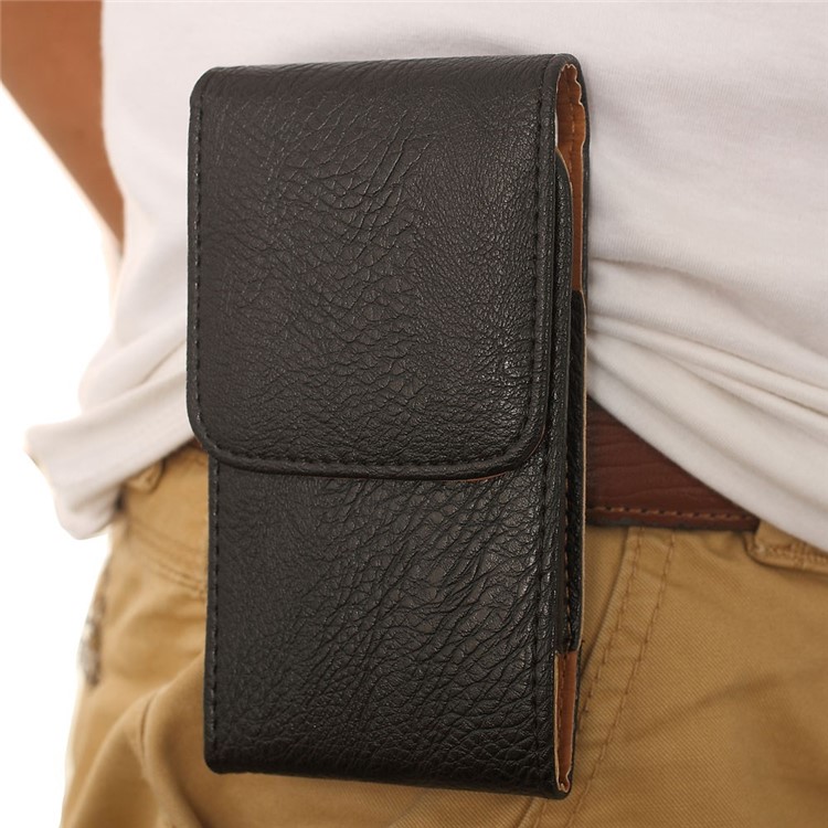 Elephant Skin Leather Magnetic Vertical Holster Pouch for iPhone 6 4.7 inch, Size: 140 x 70 x 13mm-7