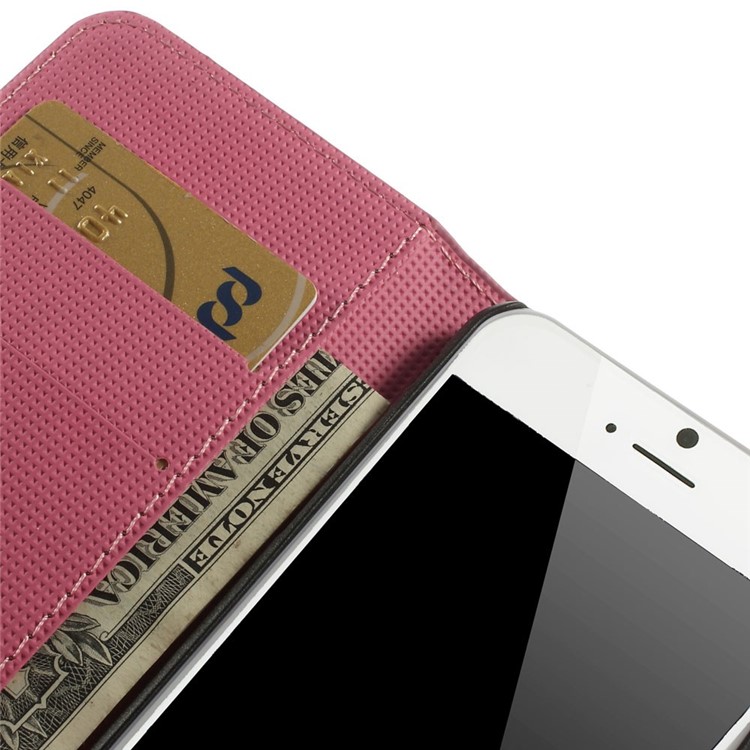 Elegant Lotus Folio Leather Stand with Card Slot Cover Shell for iPhone 6 4.7 inch-11