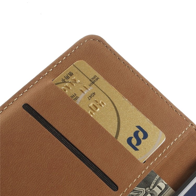 Genuine Split Leather Wallet Stand Case Shell for iPhone 6 4.7 inch-9