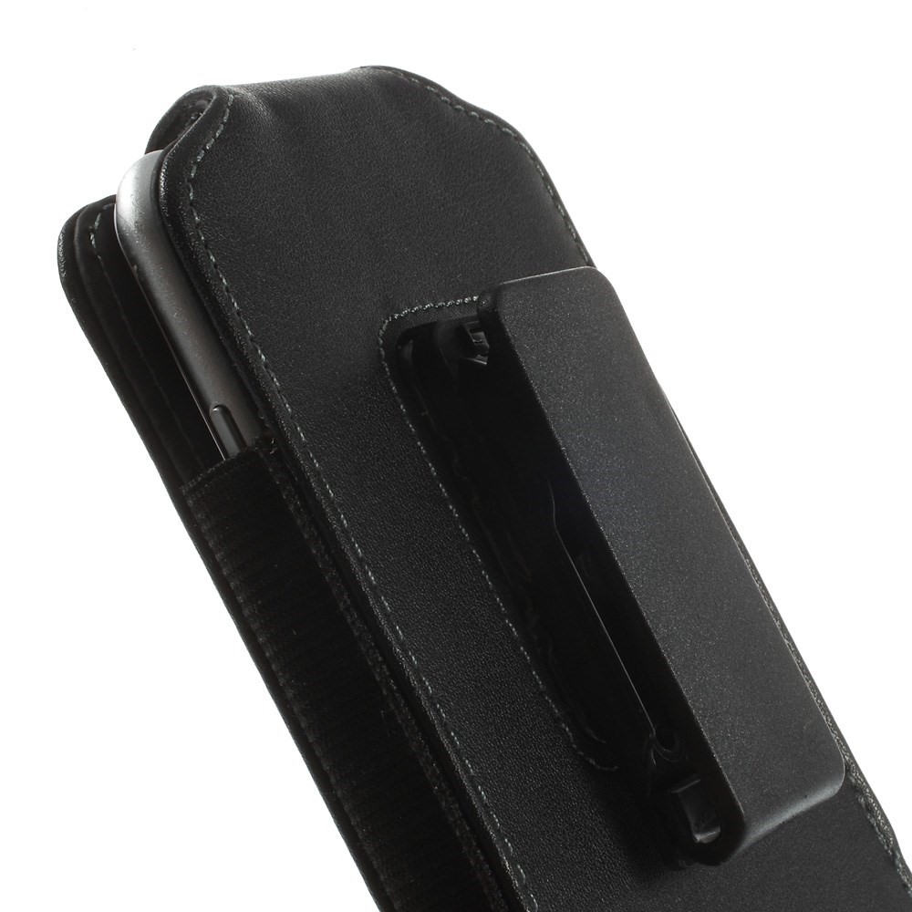 Magnetischer Lederner Holster-Beutelkasten Mit Gurtclip Für Iphone 6s 6 4.7 Zoll / Samsung S4 / S3, Größe: 14 X 7 Cm