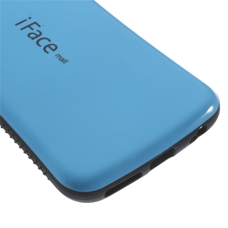 iFace Glossy PC & TPU Hybrid Case Shell for iPhone 6 4.7 inch - Deep Blue-4