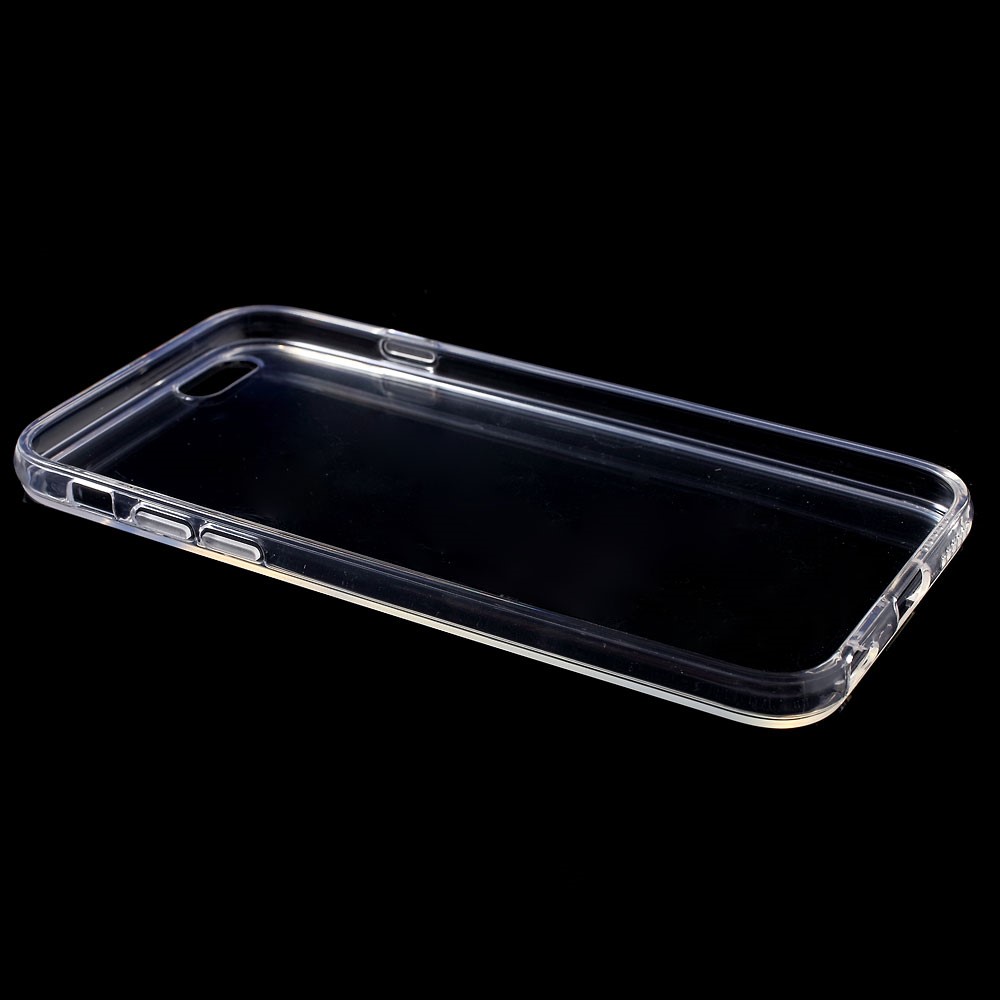 Glossy Durable Soft TPU Gel Case for iPhone 6 4.7 - Transparent-4