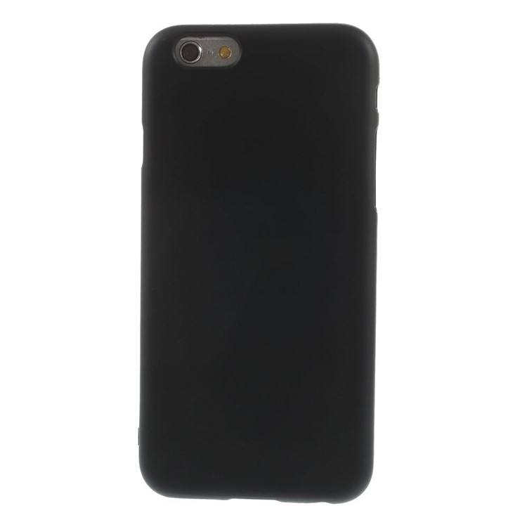 Matte Anti-fingerprint Soft TPU Case for iPhone 6 4.7 inch - Black-2