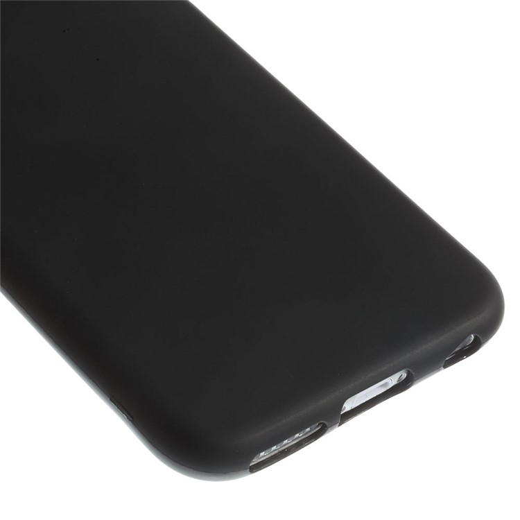Matte Anti-fingerprint Soft TPU Case for iPhone 6 4.7 inch - Black-4