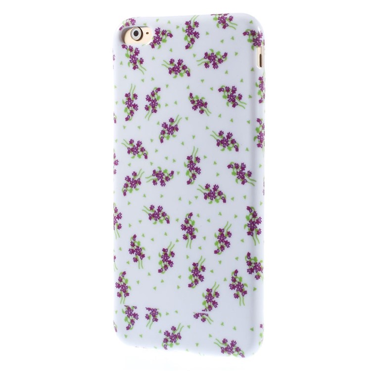 tiny purple flowers glossy soft tpu for iphone 6 plus tiny purple flowers glossy soft tpu for iphone 6 plus