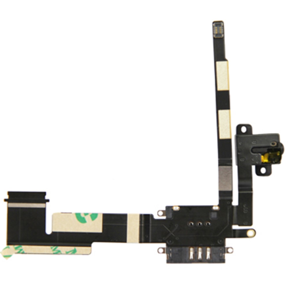OEM Audio Jack Flex Cable with 3G Card Holder Connector for iPad 2 WiFi + 3G-2