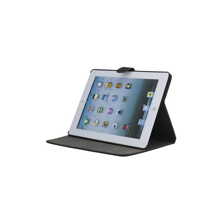 Vintage Smooth Matte Leather Case Cover with Stand for The New iPad 3 iPad 2 4 - BlackLeather Stand Case Cover for The New iPad 3 iPad 2 4 - Black-4