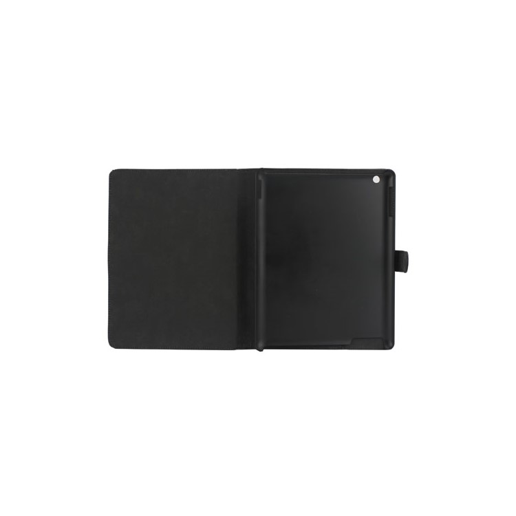 Vintage Smooth Matte Leather Case Cover with Stand for The New iPad 3 iPad 2 4 - Black-5